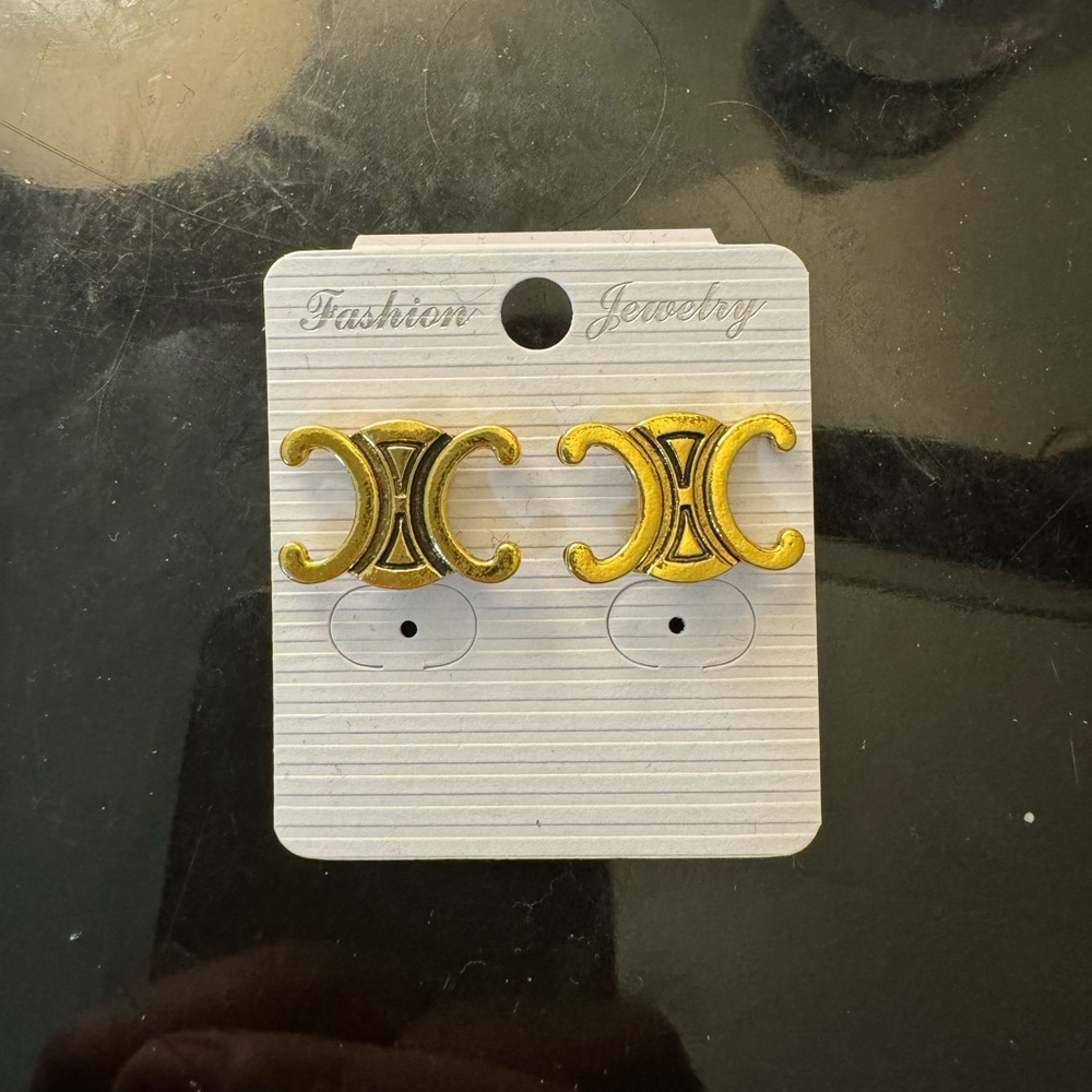 Triomphe style earrings